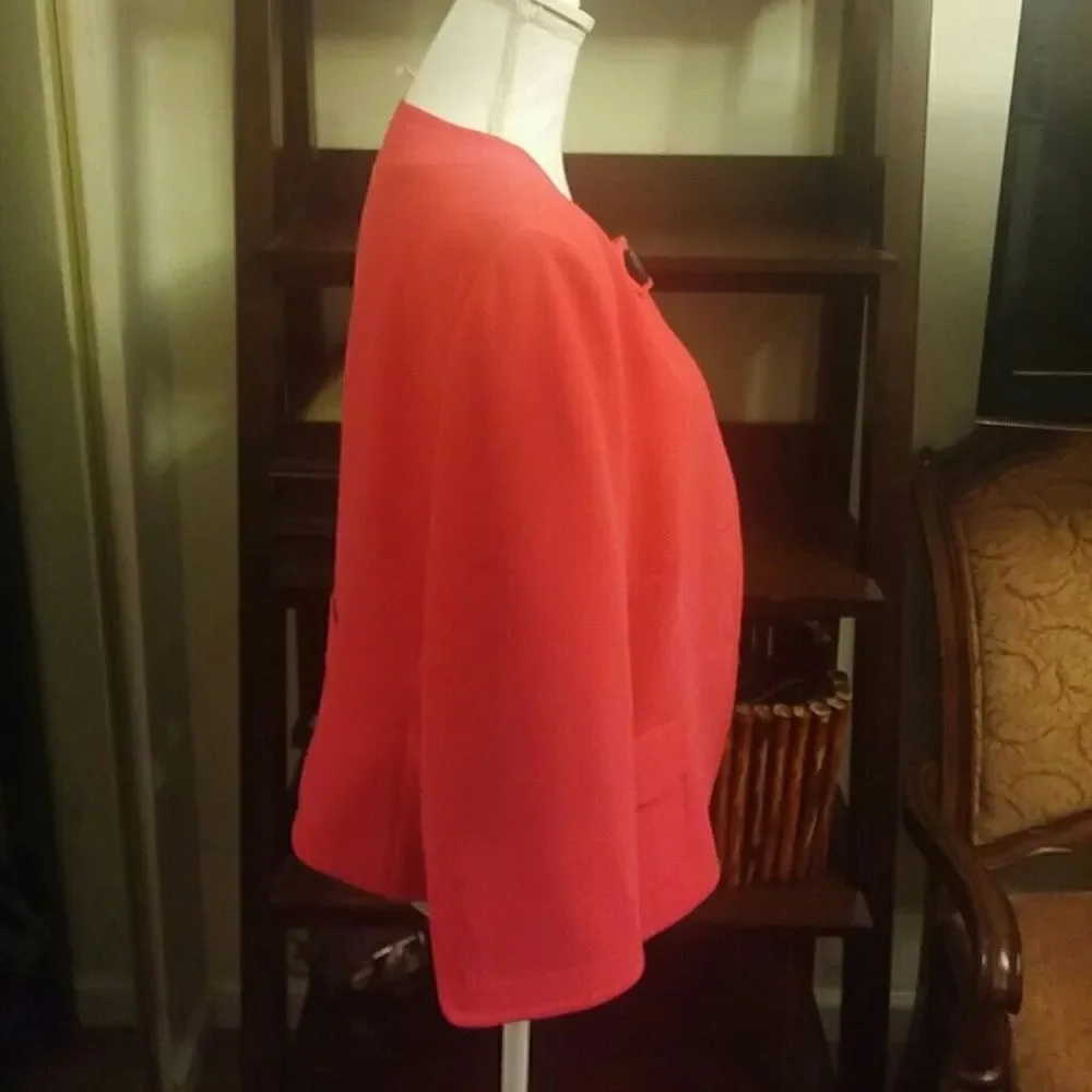 Tahari Arthur S Levine Pink Blazer